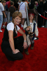 Lauren Holly and her son at POC: At Worlds End premiere