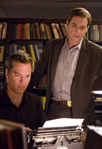 Michael Weatherly and Sean